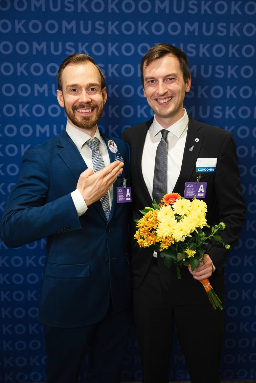 Arvi Tolvanen Kokoomuksen puoluevaltuustoon